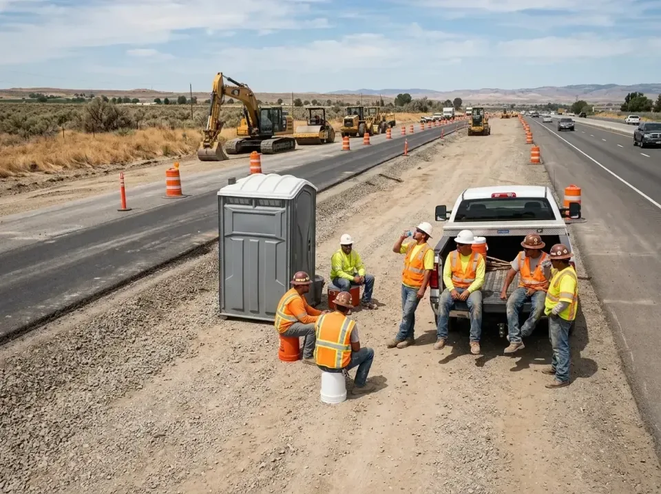highway-road-construction-crew-007 — frequently asked questions, Porta Potty and Restroom Rentals in Corunna, MI